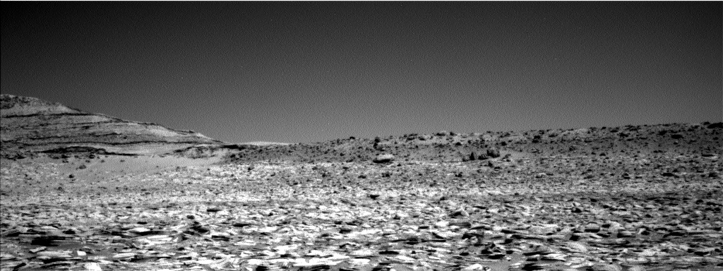 Nasa's Mars rover Curiosity acquired this image using its Left Navigation Camera on Sol 3974, at drive 418, site number 105