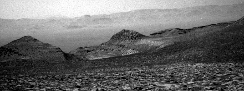 Nasa's Mars rover Curiosity acquired this image using its Left Navigation Camera on Sol 3990, at drive 418, site number 105