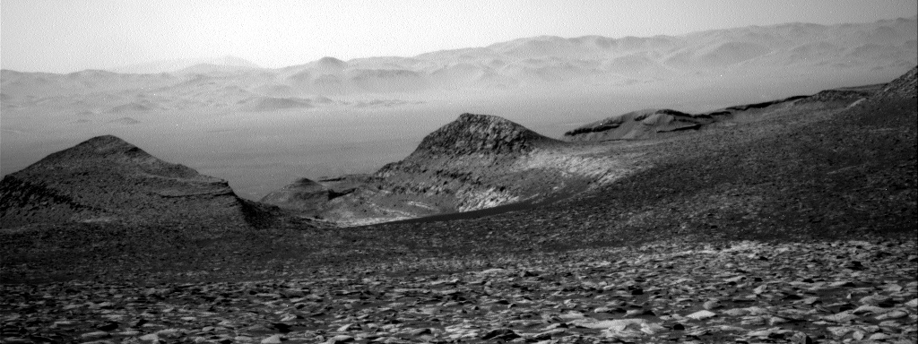 Nasa's Mars rover Curiosity acquired this image using its Right Navigation Camera on Sol 3990, at drive 418, site number 105