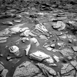 Nasa's Mars rover Curiosity acquired this image using its Left Navigation Camera on Sol 4028, at drive 424, site number 105