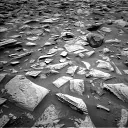 Nasa's Mars rover Curiosity acquired this image using its Left Navigation Camera on Sol 4035, at drive 758, site number 105