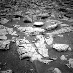 Nasa's Mars rover Curiosity acquired this image using its Left Navigation Camera on Sol 4080, at drive 2558, site number 105