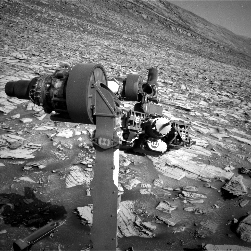 Nasa's Mars rover Curiosity acquired this image using its Left Navigation Camera on Sol 4117, at drive 660, site number 106