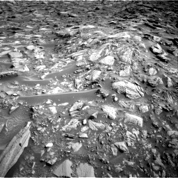 Nasa's Mars rover Curiosity acquired this image using its Right Navigation Camera on Sol 4132, at drive 954, site number 106