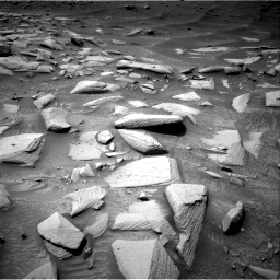 Nasa's Mars rover Curiosity acquired this image using its Right Navigation Camera on Sol 4162, at drive 2794, site number 106