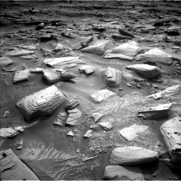 Nasa's Mars rover Curiosity acquired this image using its Left Navigation Camera on Sol 4164, at drive 2938, site number 106