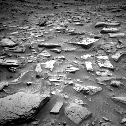 Nasa's Mars rover Curiosity acquired this image using its Left Navigation Camera on Sol 4166, at drive 3028, site number 106