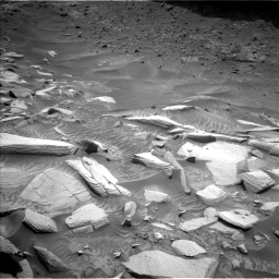 Nasa's Mars rover Curiosity acquired this image using its Left Navigation Camera on Sol 4176, at drive 252, site number 107
