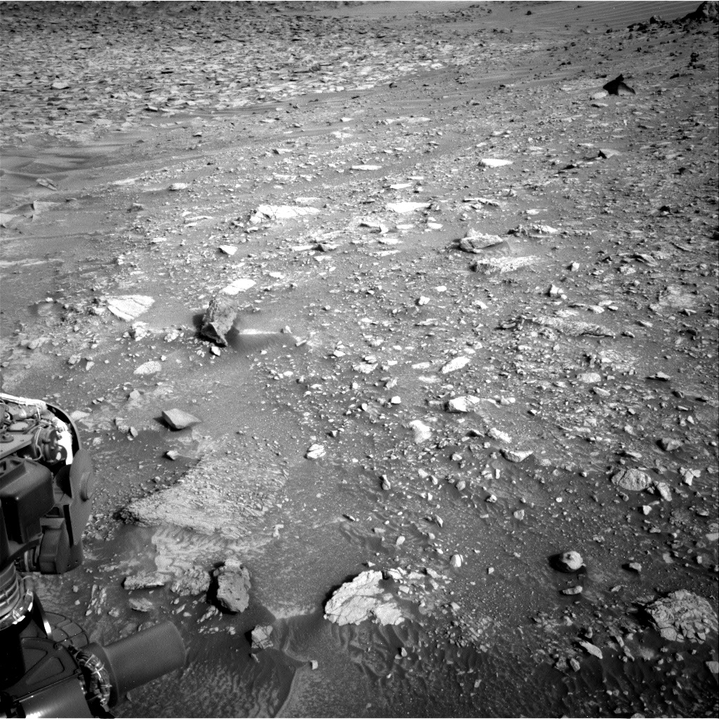 Nasa's Mars rover Curiosity acquired this image using its Right Navigation Camera on Sol 4191, at drive 1952, site number 107