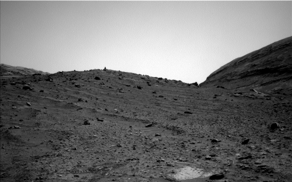 Nasa's Mars rover Curiosity acquired this image using its Left Navigation Camera on Sol 4200, at drive 2484, site number 107