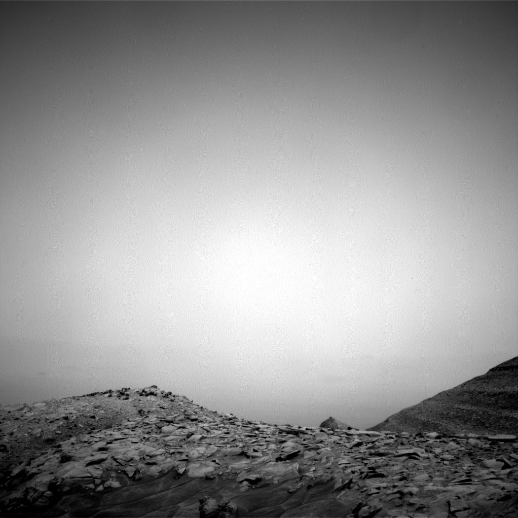 Nasa's Mars rover Curiosity acquired this image using its Right Navigation Camera on Sol 4201, at drive 2484, site number 107