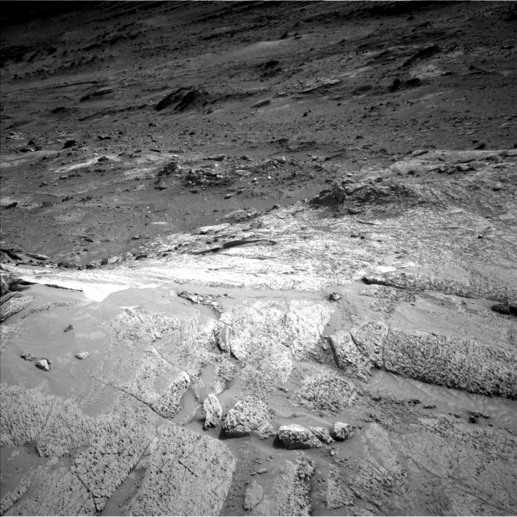 Nasa's Mars rover Curiosity acquired this image using its Left Navigation Camera on Sol 4246, at drive 222, site number 108