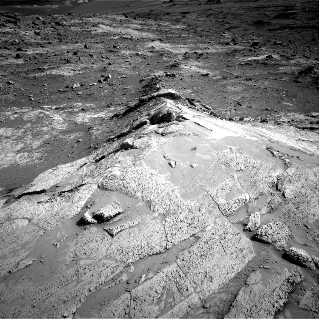 Nasa's Mars rover Curiosity acquired this image using its Right Navigation Camera on Sol 4246, at drive 222, site number 108