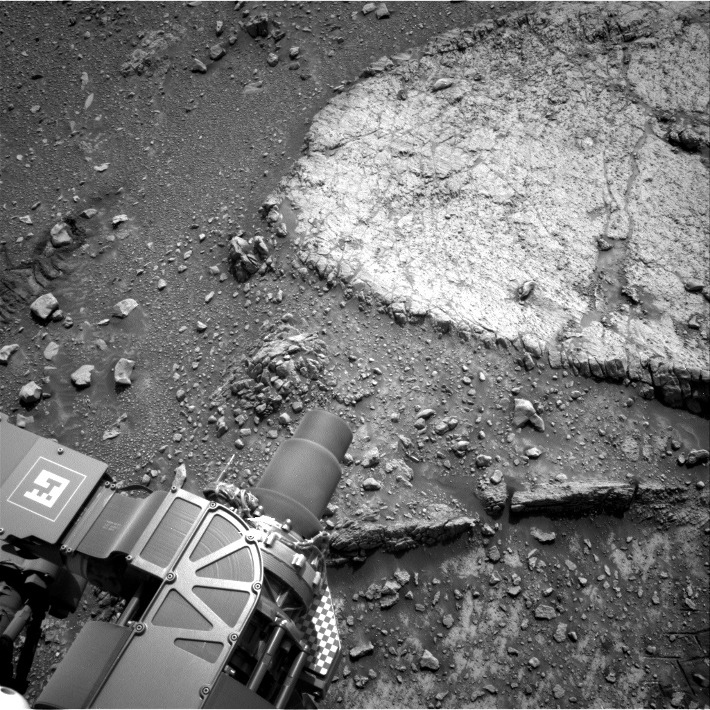 Nasa's Mars rover Curiosity acquired this image using its Right Navigation Camera on Sol 4294, at drive 1480, site number 108