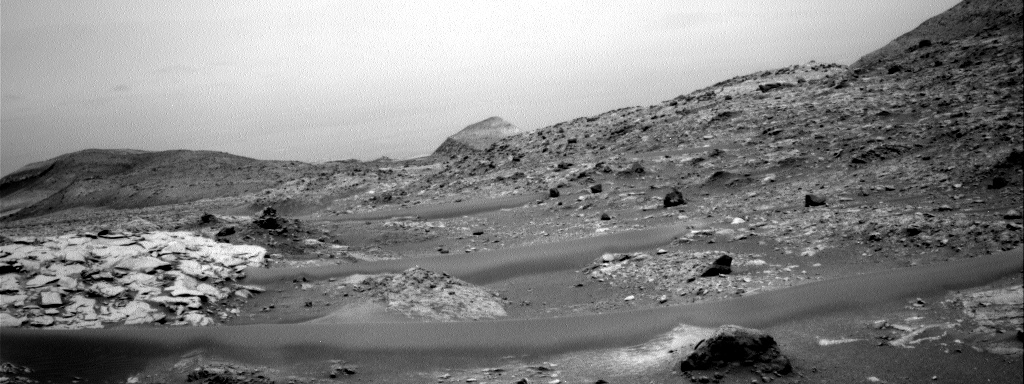 Nasa's Mars rover Curiosity acquired this image using its Right Navigation Camera on Sol 4300, at drive 2162, site number 108