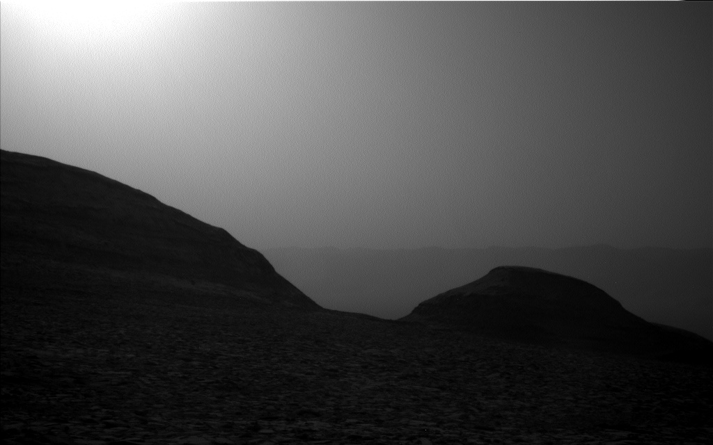 Nasa's Mars rover Curiosity acquired this image using its Left Navigation Camera on Sol 4321, at drive 1128, site number 109