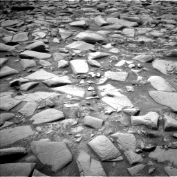 Nasa's Mars rover Curiosity acquired this image using its Left Navigation Camera on Sol 4334, at drive 2388, site number 109