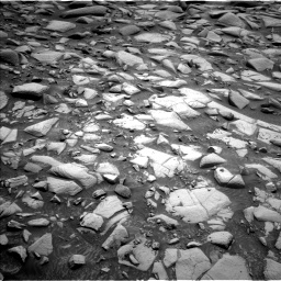 Nasa's Mars rover Curiosity acquired this image using its Left Navigation Camera on Sol 4334, at drive 2550, site number 109