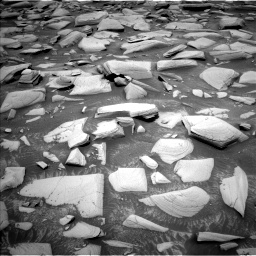 Nasa's Mars rover Curiosity acquired this image using its Left Navigation Camera on Sol 4342, at drive 240, site number 110