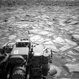 Nasa's Mars rover Curiosity acquired this image using its Left Navigation Camera on Sol 4382, at drive 1986, site number 111