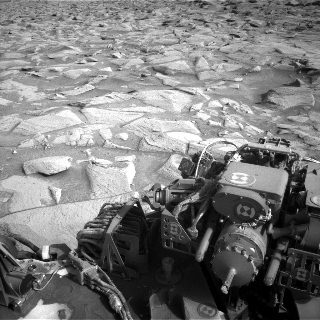 Nasa's Mars rover Curiosity acquired this image using its Left Navigation Camera on Sol 4384, at drive 2386, site number 111