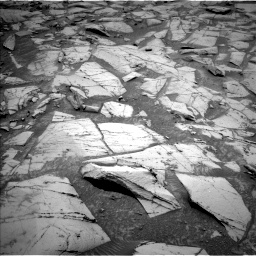 Nasa's Mars rover Curiosity acquired this image using its Left Navigation Camera on Sol 4387, at drive 2476, site number 111