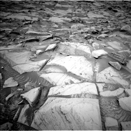 Nasa's Mars rover Curiosity acquired this image using its Left Navigation Camera on Sol 4391, at drive 2794, site number 111