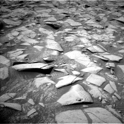 Nasa's Mars rover Curiosity acquired this image using its Left Navigation Camera on Sol 4394, at drive 144, site number 112