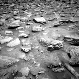 Nasa's Mars rover Curiosity acquired this image using its Left Navigation Camera on Sol 4417, at drive 930, site number 112