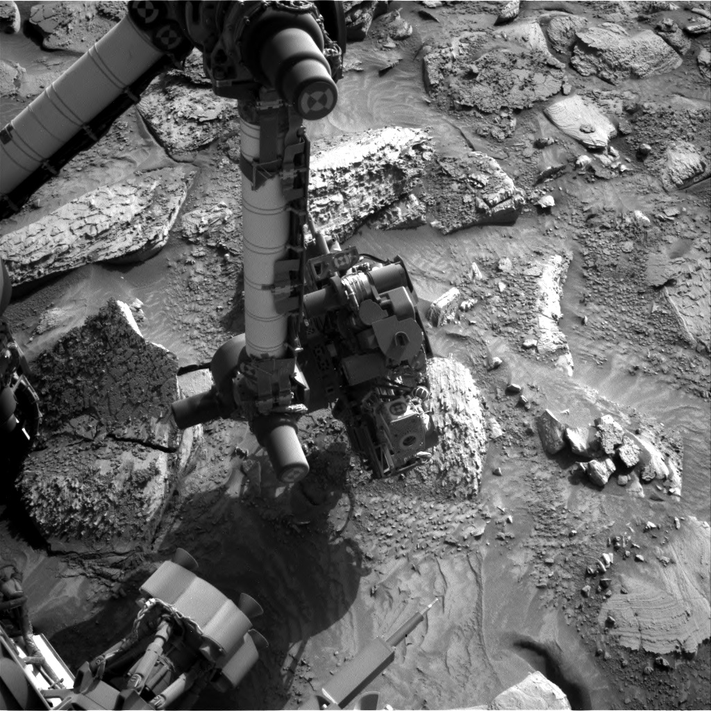Nasa's Mars rover Curiosity acquired this image using its Right Navigation Camera on Sol 4434, at drive 1860, site number 112