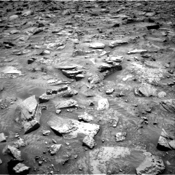 Nasa's Mars rover Curiosity acquired this image using its Right Navigation Camera on Sol 4439, at drive 2412, site number 112