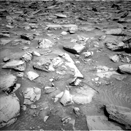 Nasa's Mars rover Curiosity acquired this image using its Left Navigation Camera on Sol 4444, at drive 2838, site number 112