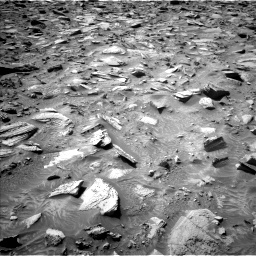 Nasa's Mars rover Curiosity acquired this image using its Left Navigation Camera on Sol 4459, at drive 1638, site number 113