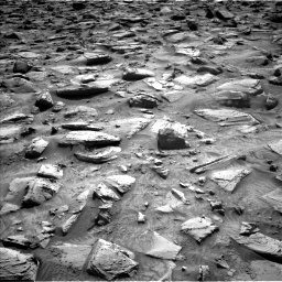 Nasa's Mars rover Curiosity acquired this image using its Left Navigation Camera on Sol 4464, at drive 2130, site number 113