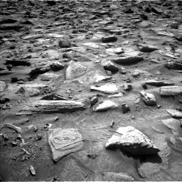 Nasa's Mars rover Curiosity acquired this image using its Left Navigation Camera on Sol 4464, at drive 2154, site number 113