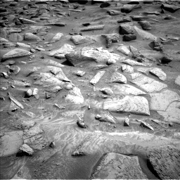 Nasa's Mars rover Curiosity acquired this image using its Left Navigation Camera on Sol 4469, at drive 2574, site number 113