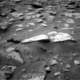 Nasa's Mars rover Curiosity acquired this image using its Left Navigation Camera on Sol 4480, at drive 438, site number 114