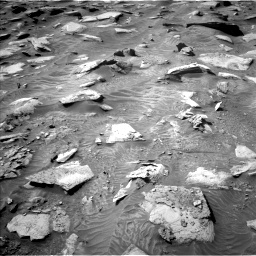 Nasa's Mars rover Curiosity acquired this image using its Left Navigation Camera on Sol 4480, at drive 474, site number 114