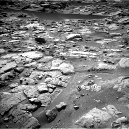 Nasa's Mars rover Curiosity acquired this image using its Left Navigation Camera on Sol 4496, at drive 2172, site number 114