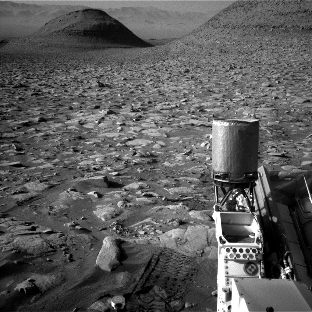 Nasa's Mars rover Curiosity acquired this image using its Left Navigation Camera on Sol 4496, at drive 2214, site number 114