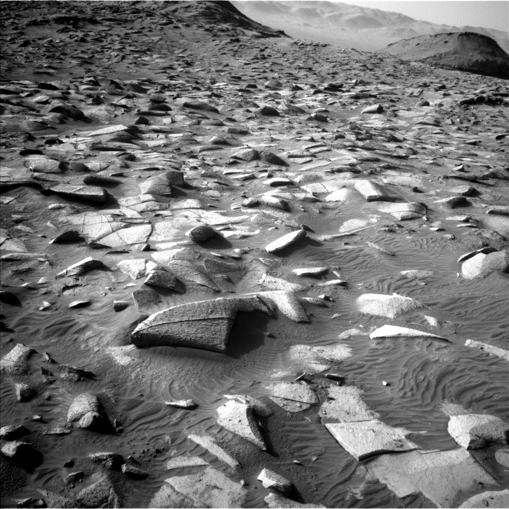 Nasa's Mars rover Curiosity acquired this image using its Left Navigation Camera on Sol 4505, at drive 0, site number 115
