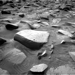 Nasa's Mars rover Curiosity acquired this image using its Left Navigation Camera on Sol 4507, at drive 330, site number 115