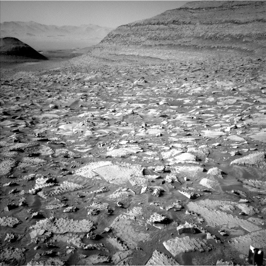 Nasa's Mars rover Curiosity acquired this image using its Left Navigation Camera on Sol 4530, at drive 2436, site number 115