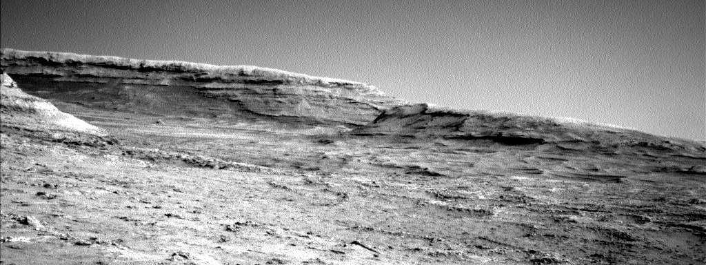 Nasa's Mars rover Curiosity acquired this image using its Left Navigation Camera on Sol 4540, at drive 408, site number 116
