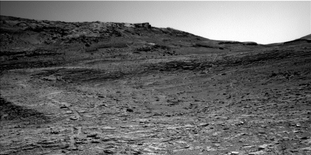 Nasa's Mars rover Curiosity acquired this image using its Left Navigation Camera on Sol 4633, at drive 1350, site number 118