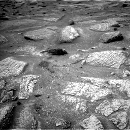 Nasa's Mars rover Curiosity acquired this image using its Left Navigation Camera on Sol 4946, at drive 156, site number 123