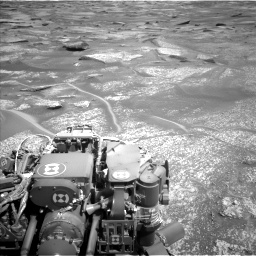 Nasa's Mars rover Curiosity acquired this image using its Left Navigation Camera on Sol 4950, at drive 984, site number 123