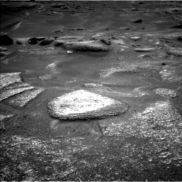 Nasa's Mars rover Curiosity acquired this image using its Left Navigation Camera on Sol 4953, at drive 1158, site number 123
