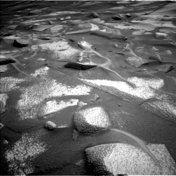 Nasa's Mars rover Curiosity acquired this image using its Left Navigation Camera on Sol 4957, at drive 1794, site number 123