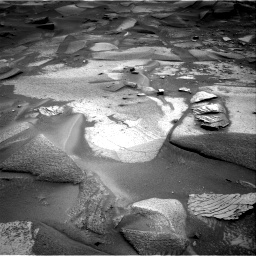 Nasa's Mars rover Curiosity acquired this image using its Right Navigation Camera on Sol 4957, at drive 1668, site number 123